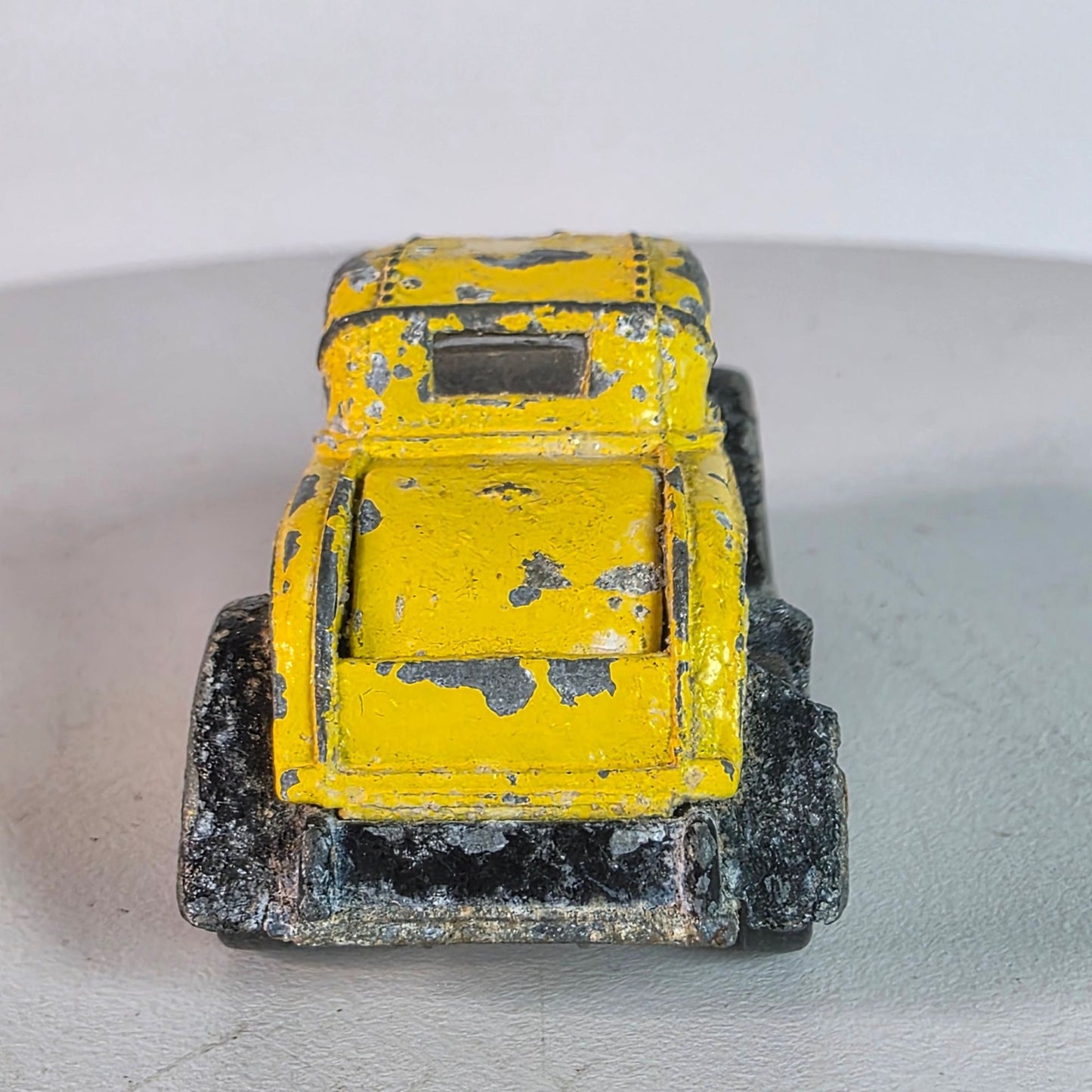 1984 Road Champs Yellow Ford Model A Diecast Custom Weathered