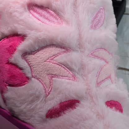 Mimicoco Cowgirl Boots Weighted Snug Bud Plush Pillow 2.6 Lbs Stress Support Pink