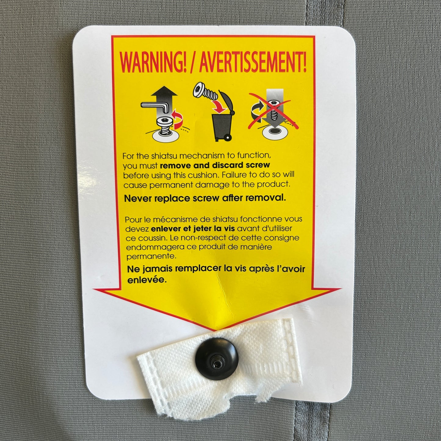 HoMEDICS Shiatsu Kneading & Vibration Cushion w/Heat Massager