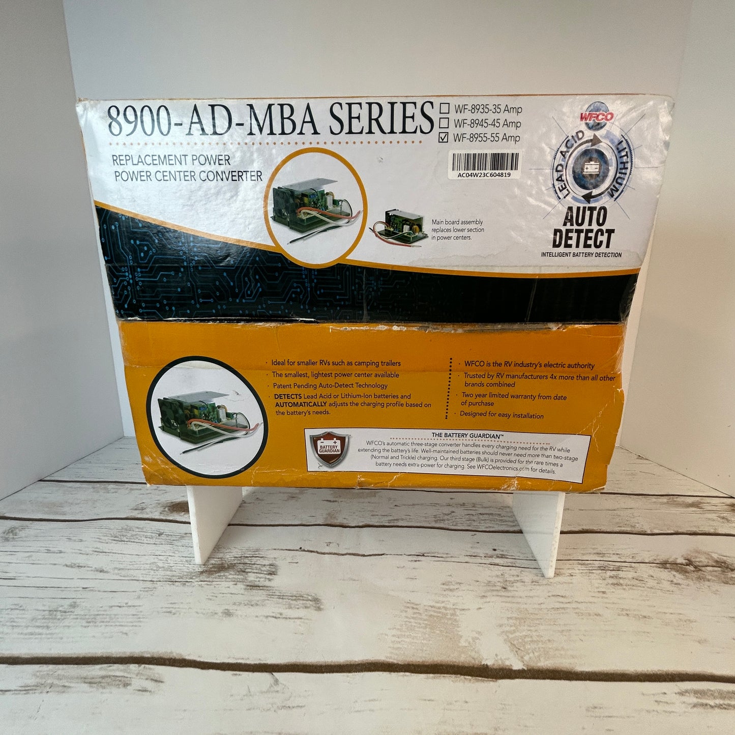 NIOB New WFCO WF-8955-AD-MBA Main Board Assembly for WF-8900-AD Series Power Center 55 Amp Black