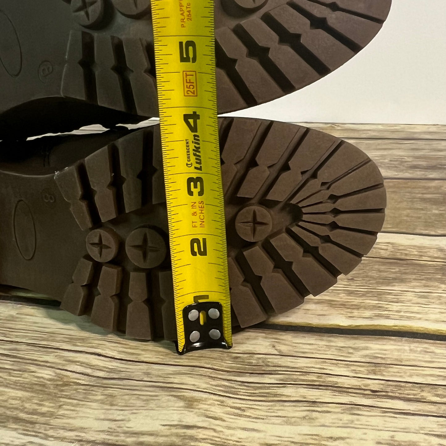 New GLOBALWIN Women’s Brown Faux Leather Mid Calf Biker Boots Size 9 Style 19YY19-3