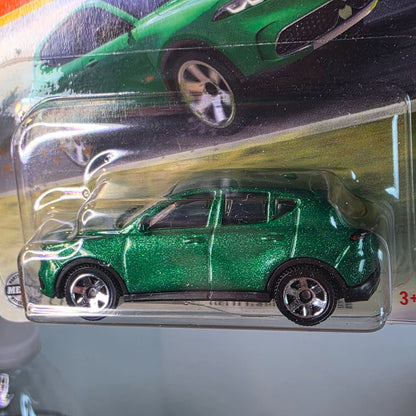 Matchbox 2023 Alfa Romeo Tonale Green Die-Cast Car Short Card