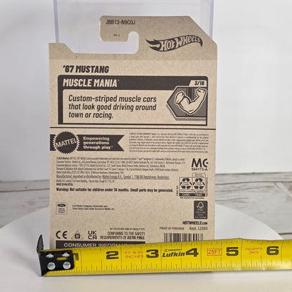 Hot Wheels ’67 Mustang Die-Cast Model Car 3+ Sealed Collectible 189/250 Limited Edition