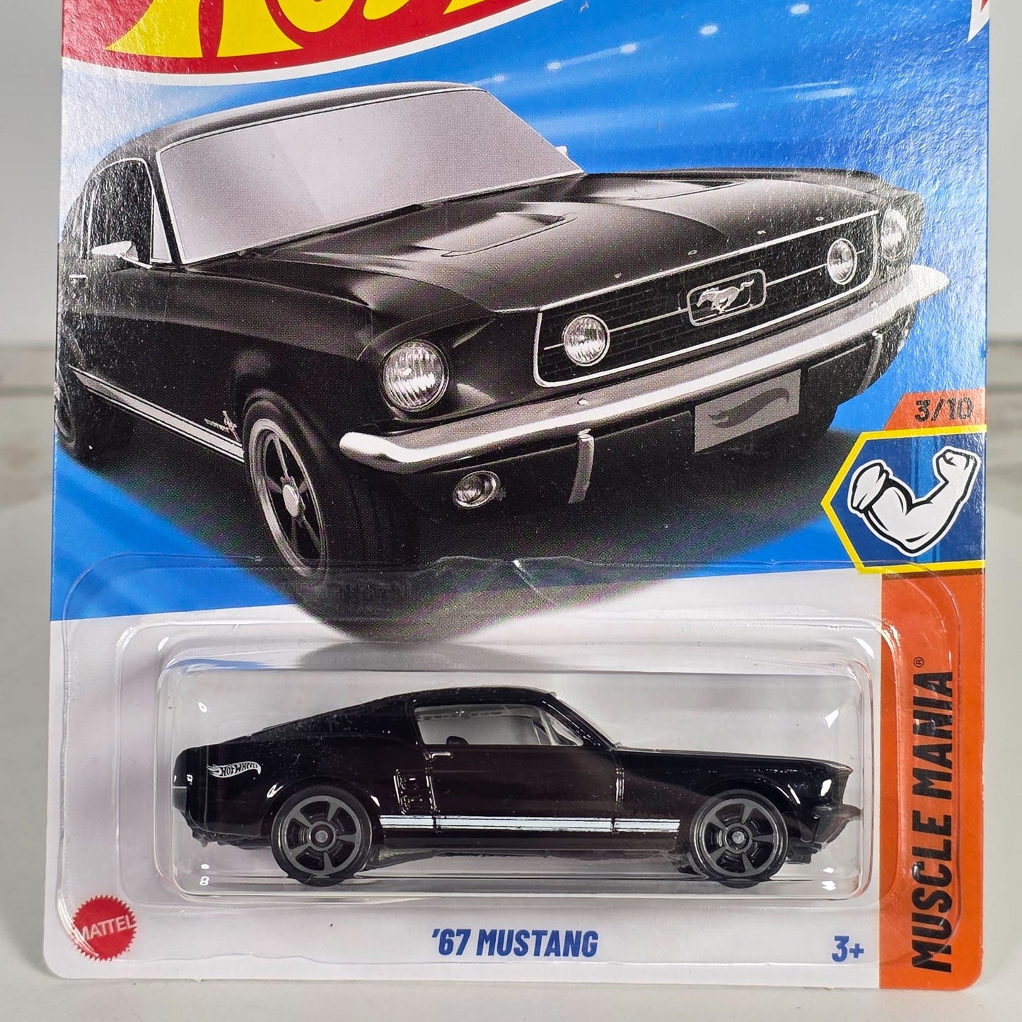 Hot Wheels ’67 Mustang Die-Cast Model Car 3+ Sealed Collectible 189/250 Limited Edition