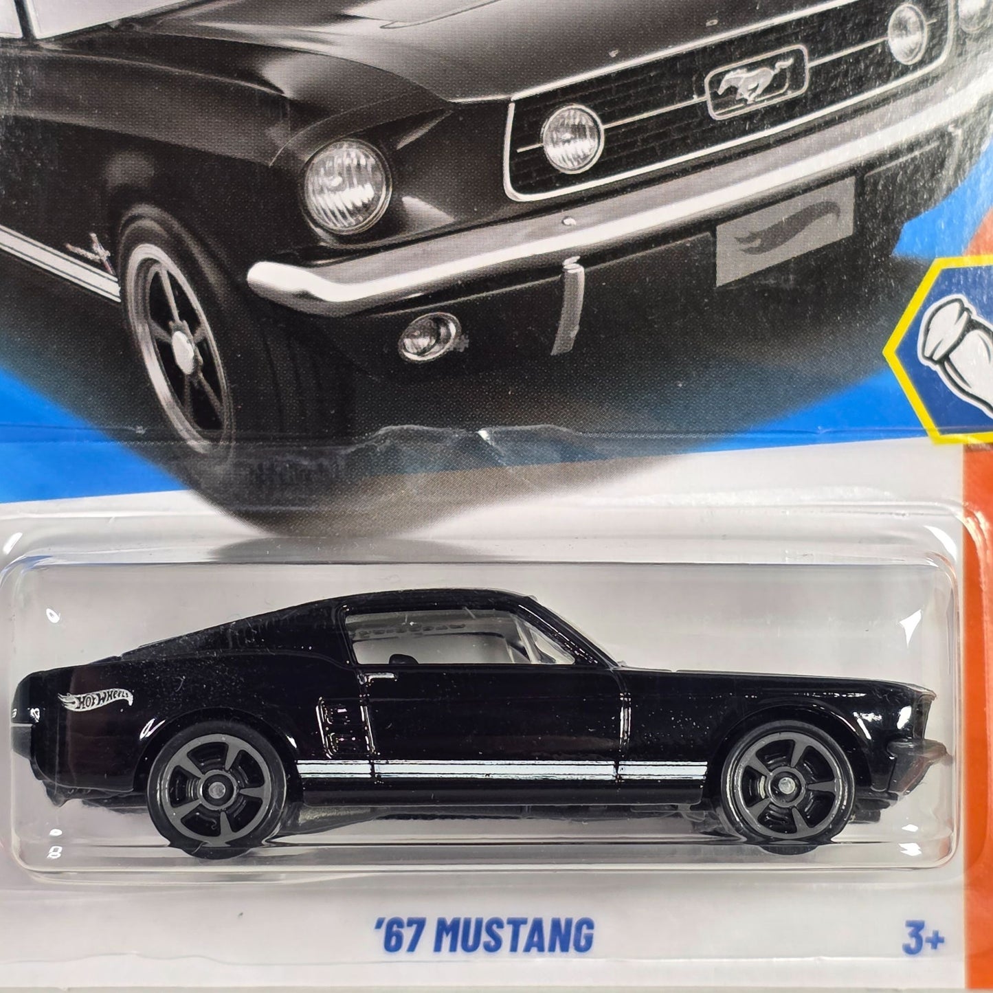 Hot Wheels ’67 Mustang Die-Cast Model Car 3+ Sealed Collectible 189/250 Limited Edition
