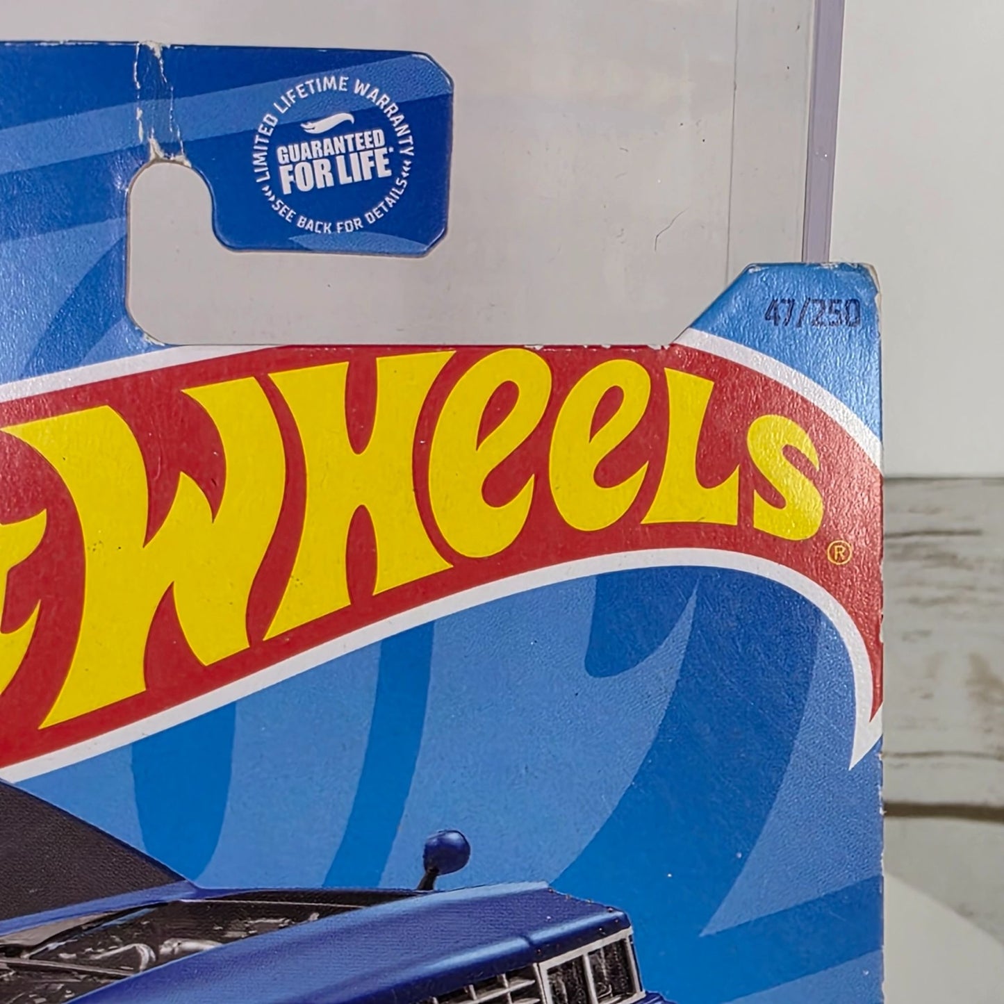 Hot Wheels HW J-Imports Nissan Maxima Drift Car 47/250 Limited Lifetime Warranty Die-Cast Blue & Red Details 3+