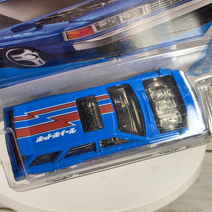 Hot Wheels HW J-Imports Nissan Maxima Drift Car 47/250 Limited Lifetime Warranty Die-Cast Blue & Red Details 3+