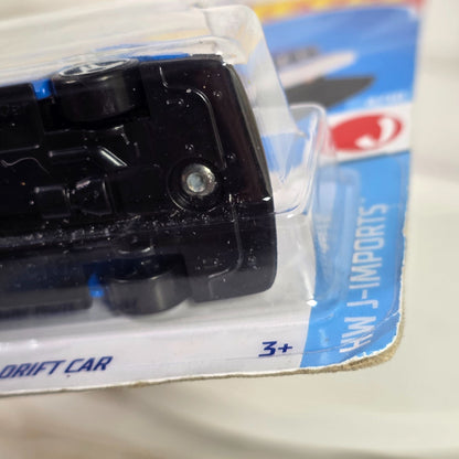 Hot Wheels HW J-Imports Nissan Maxima Drift Car 47/250 Limited Lifetime Warranty Die-Cast Blue & Red Details 3+