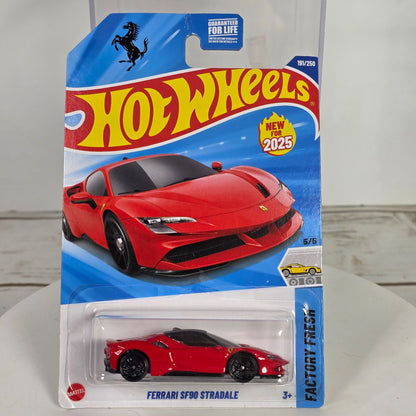 Hot Wheels Ferrari SF90 Stradale 2025 1:64 Factory Fresh New