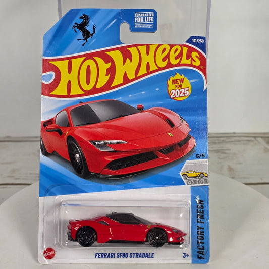 Hot Wheels Ferrari SF90 Stradale 2025 1:64 Factory Fresh New