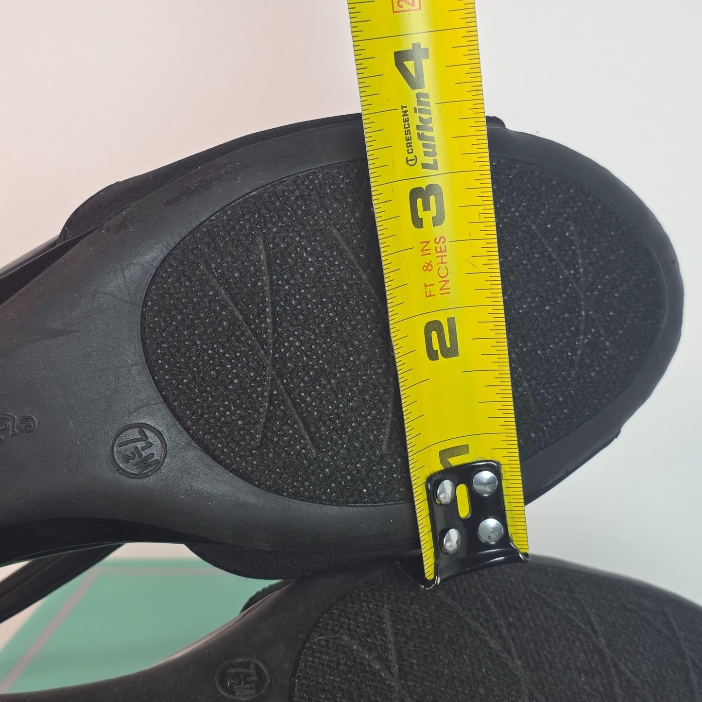 Marbella Womens Black Open-Toe Slingback Sandals  7.5M  All Man-Made Materials