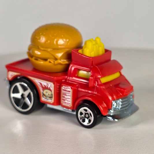 2025 Hot Wheels Buns Of Steel Burger & Fries Truck Die-Cast Collectible Toy Car