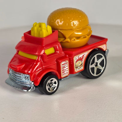 2025 Hot Wheels Buns Of Steel Burger & Fries Truck Die-Cast Collectible Toy Car