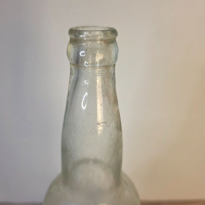 Antique Huebner Toledo Breweries Co Huebner Branch Clear Embossed Beer Bottle RARE!!
