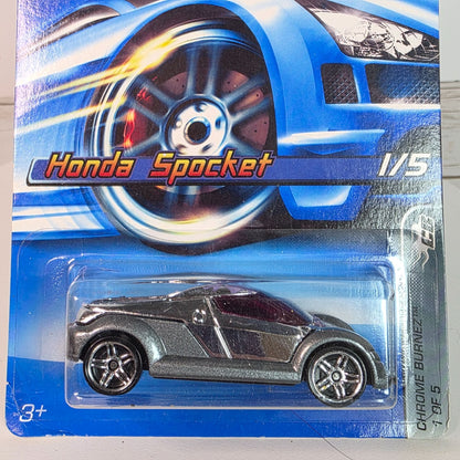 Hot Wheels Chrome Burnerz Honda Spocket 1/5 Collectible Die-Cast Car