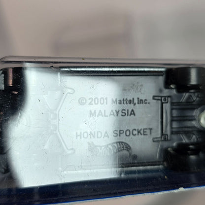 Hot Wheels Chrome Burnerz Honda Spocket 1/5 Collectible Die-Cast Car