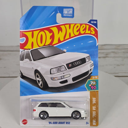 Hot Wheels 94 Audi Avant RS2 Die-Cast Model Car  Limited Edition 29/250  70s Vs 90s Series  Guaranteed For Life