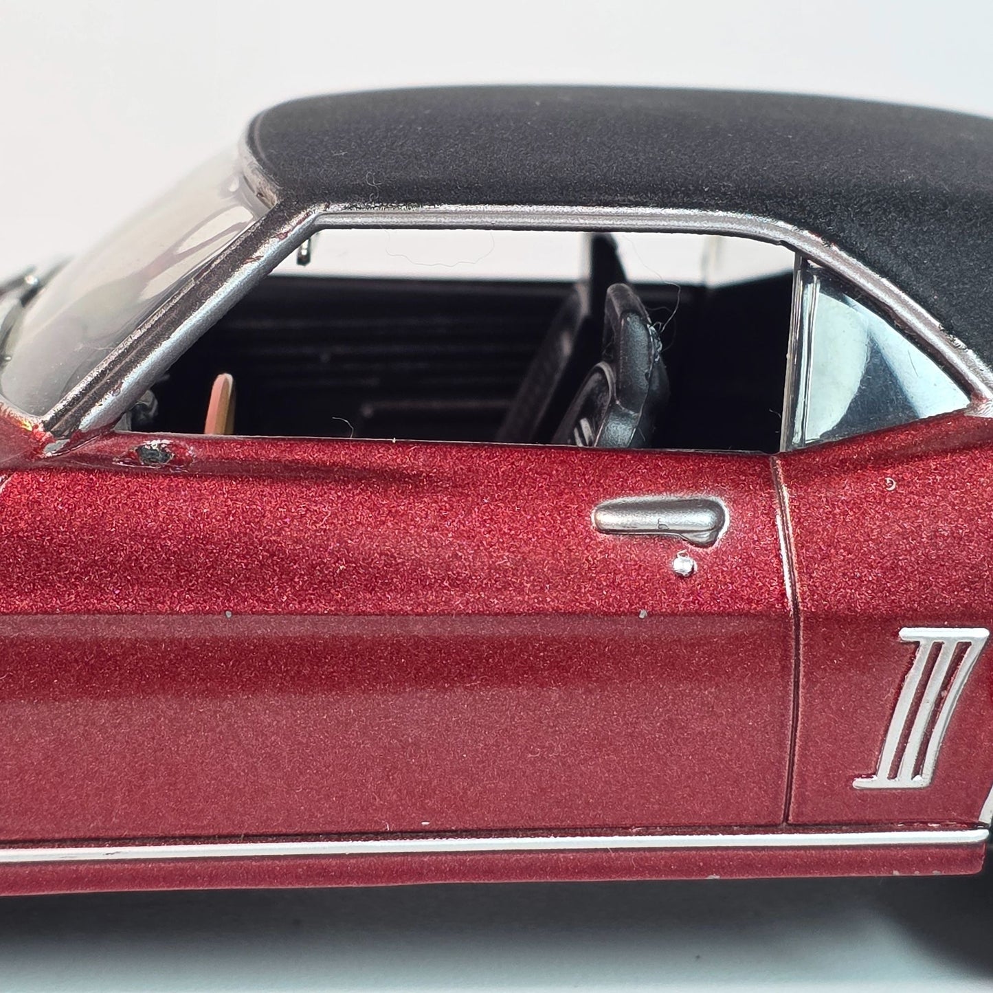 Johnny Lightning 1:24 Scale 1969 Chevrolet Camaro Z/28 Diecast Model Red & Black