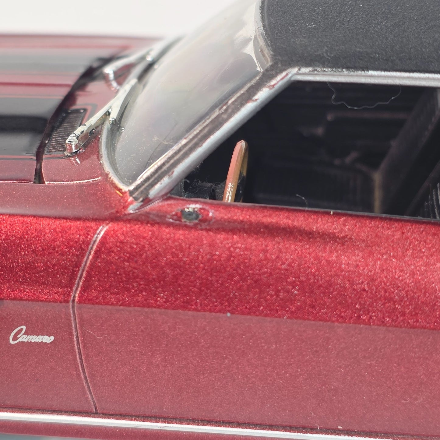 Johnny Lightning 1:24 Scale 1969 Chevrolet Camaro Z/28 Diecast Model Red & Black