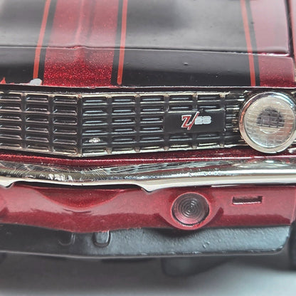 Johnny Lightning 1:24 Scale 1969 Chevrolet Camaro Z/28 Diecast Model Red & Black