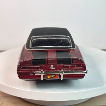 Johnny Lightning 1:24 Scale 1969 Chevrolet Camaro Z/28 Diecast Model Red & Black