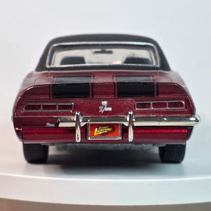 Johnny Lightning 1:24 Scale 1969 Chevrolet Camaro Z/28 Diecast Model Red & Black