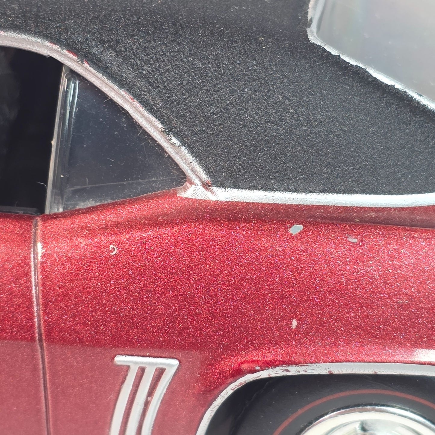 Johnny Lightning 1:24 Scale 1969 Chevrolet Camaro Z/28 Diecast Model Red & Black