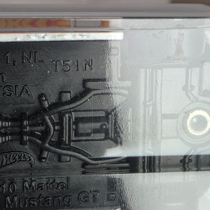 Hot Wheels 67 Ford Mustang Coupe Die-Cast Model Car 1/10 Then And Now Edition