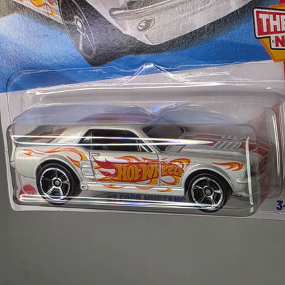 Hot Wheels 67 Ford Mustang Coupe Die-Cast Model Car 1/10 Then And Now Edition
