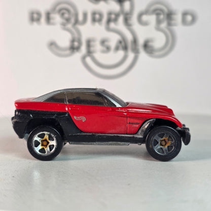 Vintage 1999 Hot Wheels First Edition Jeepster Red Die Cast 1:64
