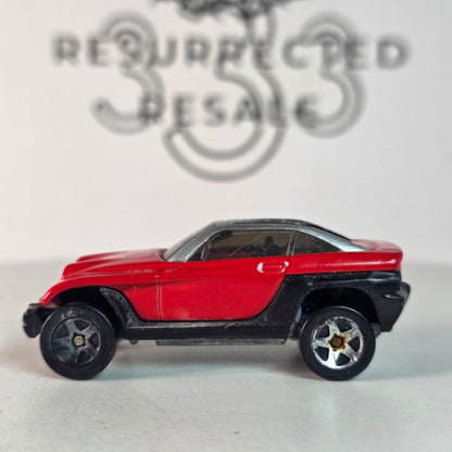 Vintage 1999 Hot Wheels First Edition Jeepster Red Die Cast 1:64