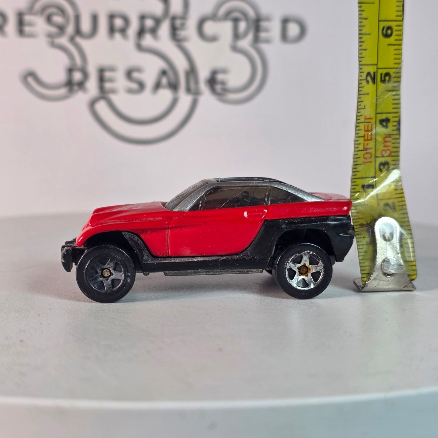 Vintage 1999 Hot Wheels First Edition Jeepster Red Die Cast 1:64