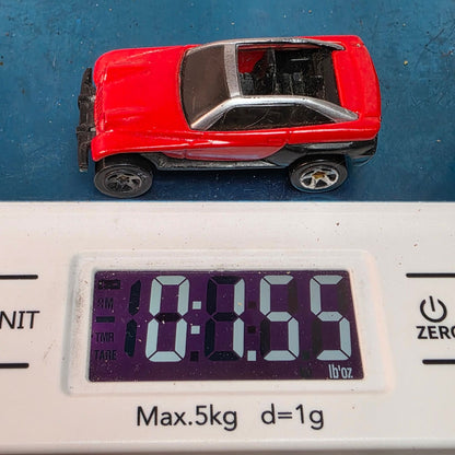 Vintage 1999 Hot Wheels First Edition Jeepster Red Die Cast 1:64