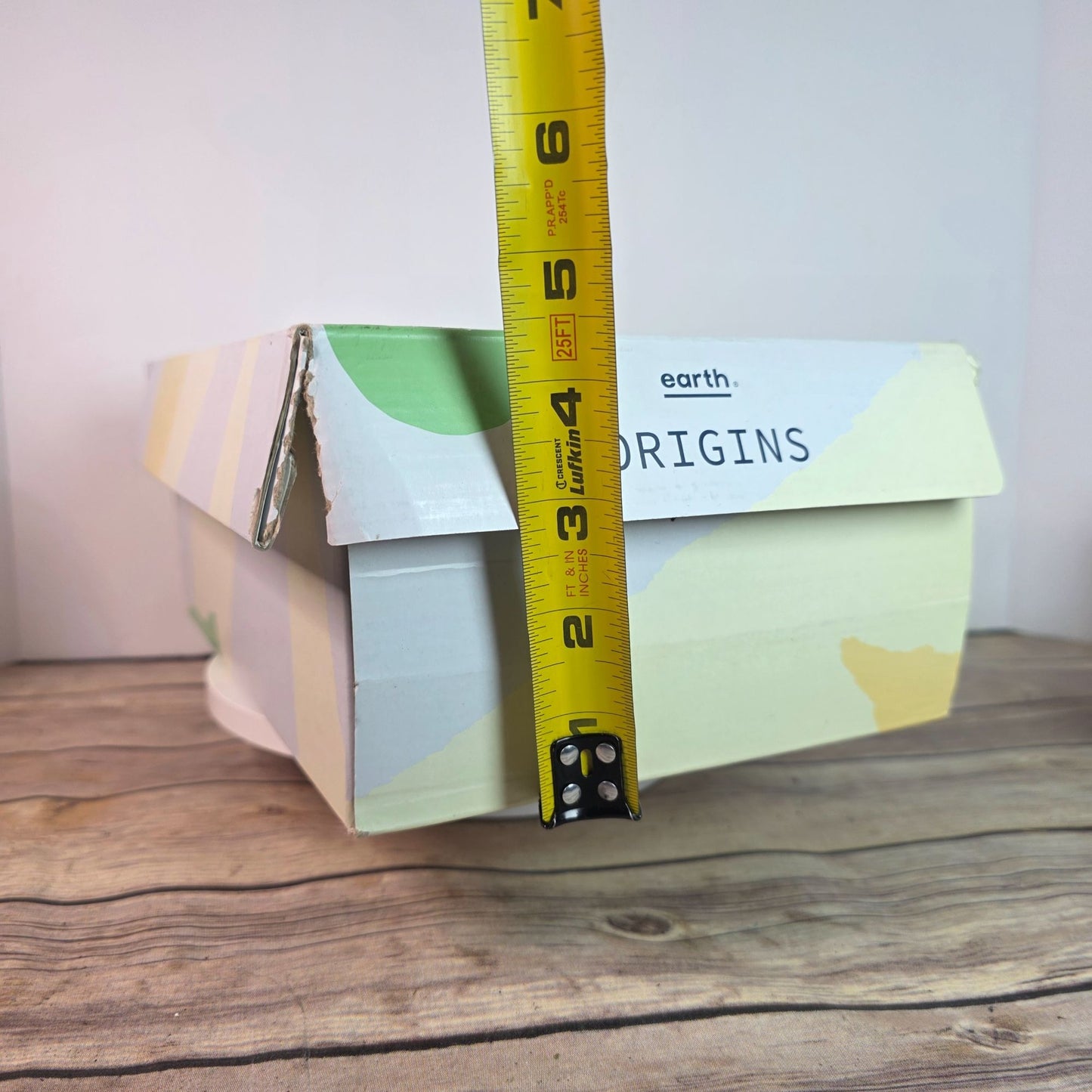 Earth Origins Marietta Mavis Womens Brown Leather & Synthetic Shoes Size 7