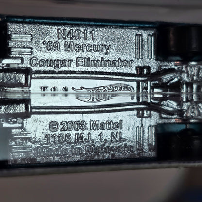 Hot Wheels Muscle Mania 69 Mercury Cougar Eliminator Die-Cast Car  Special Edition  171/250  Guaranteed For Life