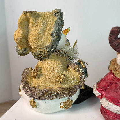 Innovage Holiday Shelf Sitting Snowman & Reindeer Decorations