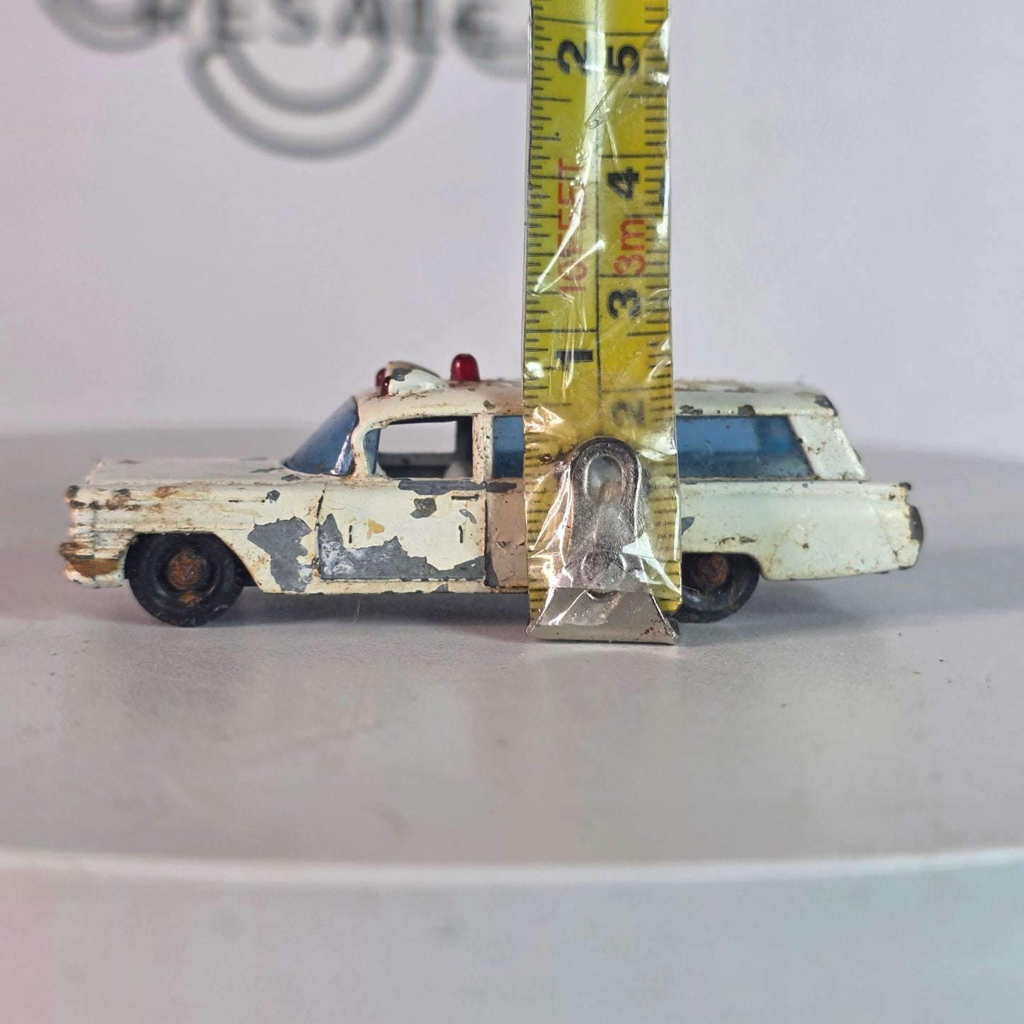 Vintage Lesney Matchbox No.54 S&S Cadillac Ambulance England 1960s