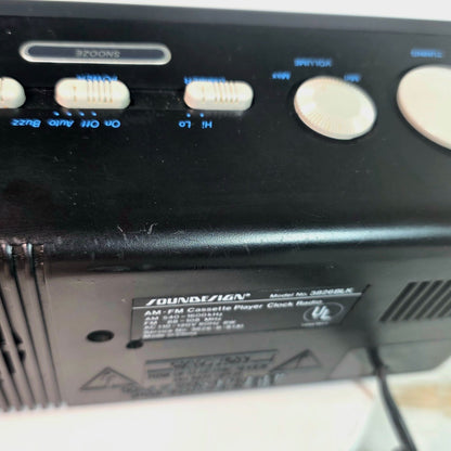 Vintage Soundesign AM/FM Digital Radio Cassette Player