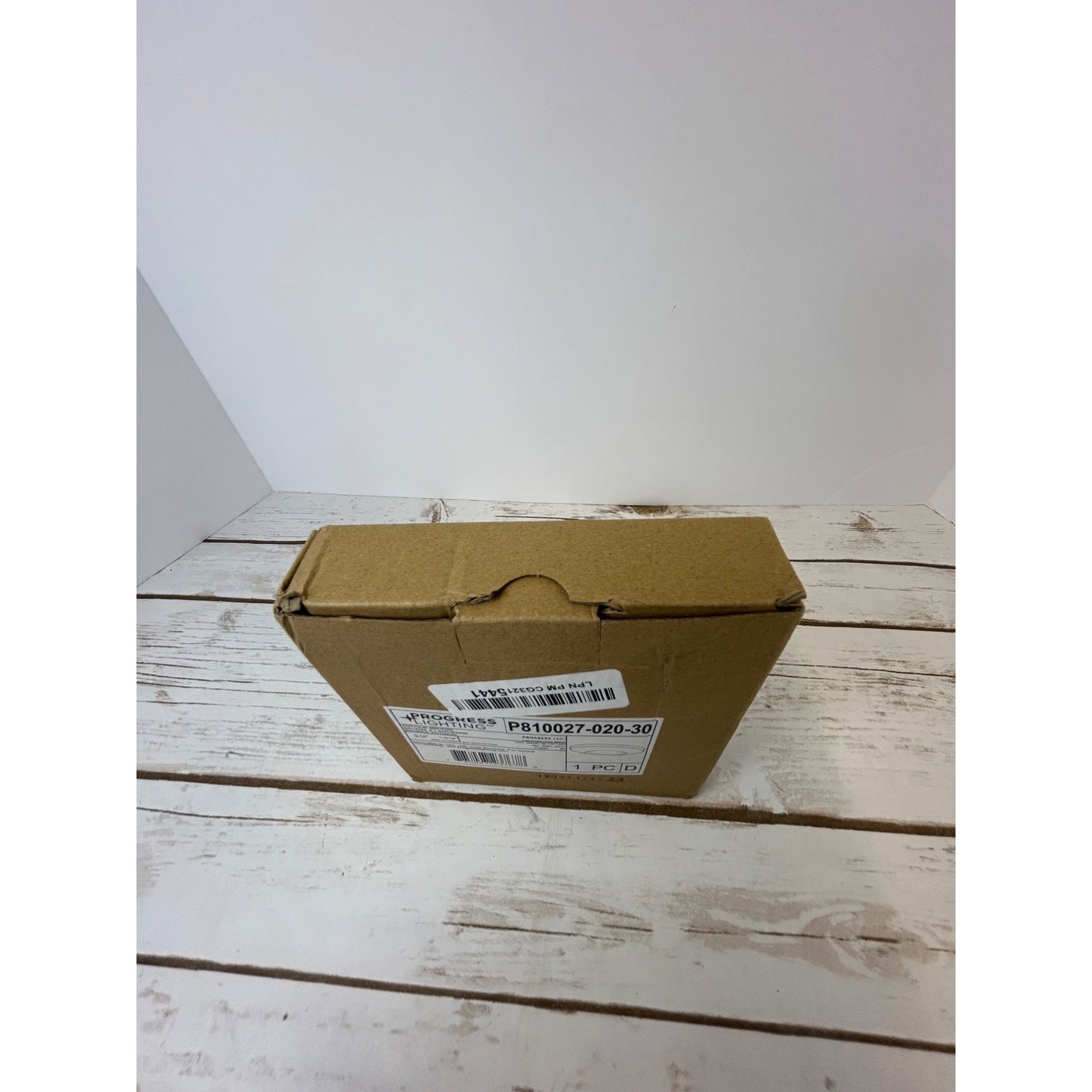 Progress Lighting LED Ceiling Light Fixture P810027-020-30 Wet Location Rated 12W 120V Black Trim Flush Mount Includes Hardware