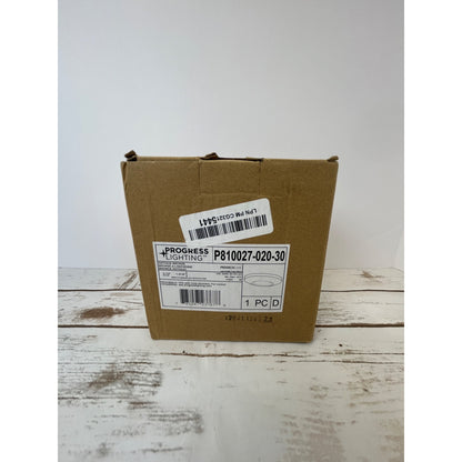 Progress Lighting LED Ceiling Light Fixture P810027-020-30 Wet Location Rated 12W 120V Black Trim Flush Mount Includes Hardware