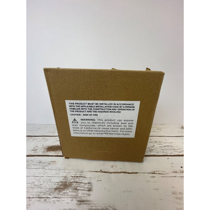 Progress Lighting LED Ceiling Light Fixture P810027-020-30 Wet Location Rated 12W 120V Black Trim Flush Mount Includes Hardware