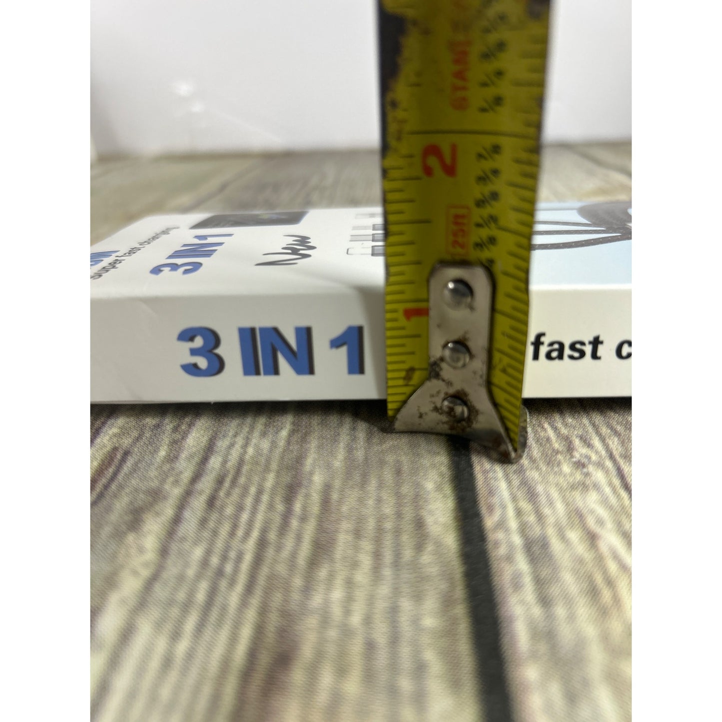 100W Super Fast Charging Cable 3 In 1 Lightning/Type-C/Micro USB With Transparent Chip Design TDA-218