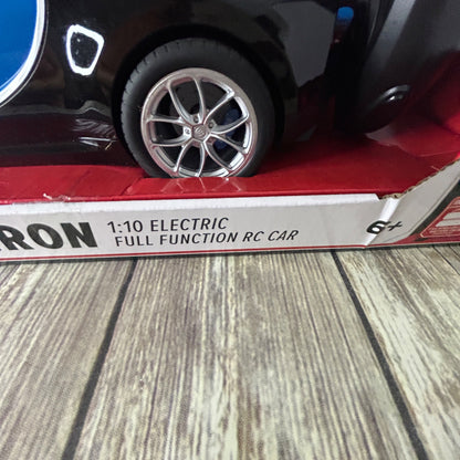 Bugatti Chiron 1:10 Electric Full Function RC Car With LED Lights & 2.4GHz Radio Technology