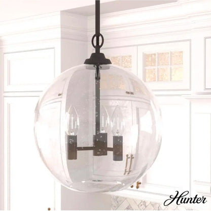 Hunter High Oaks Pendant Light Noble Bronze Finish 19558