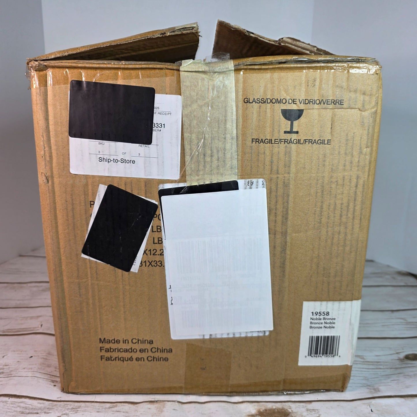 Hunter High Oaks Pendant Light Noble Bronze Finish 19558