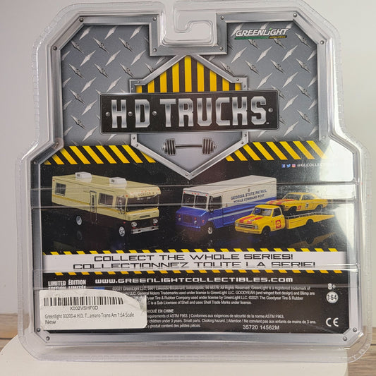 Greenlight 1967 Chevrolet C-30 Ramp Truck & 1969 Chevrolet Camaro 1:64 Scale Diecast Model