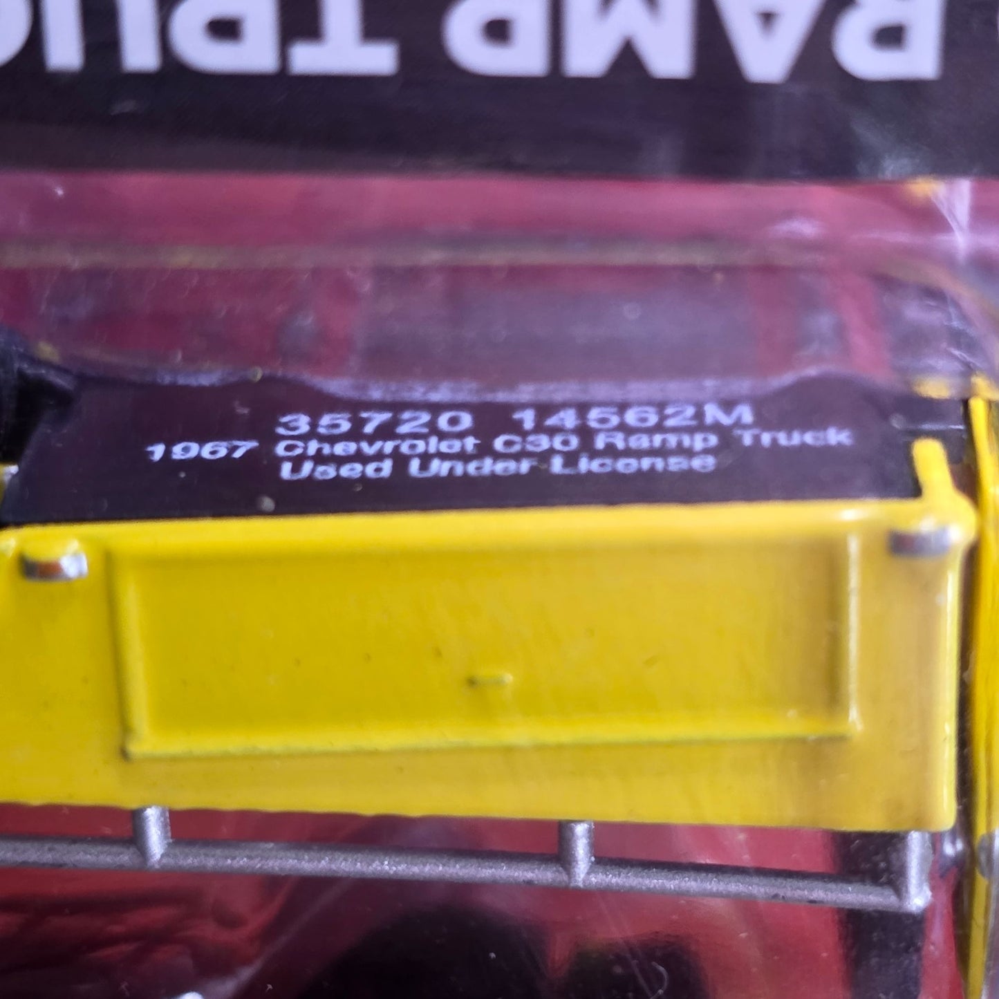 Greenlight 1967 Chevrolet C-30 Ramp Truck & 1969 Chevrolet Camaro 1:64 Scale Diecast Model