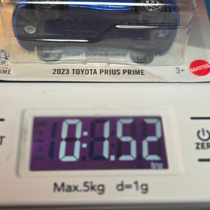 Matchbox Toyota Prius Prime 2023 Blue New On Card #41/125 MOC