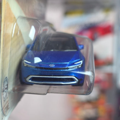 Matchbox Toyota Prius Prime 2023 Blue New On Card #41/125 MOC