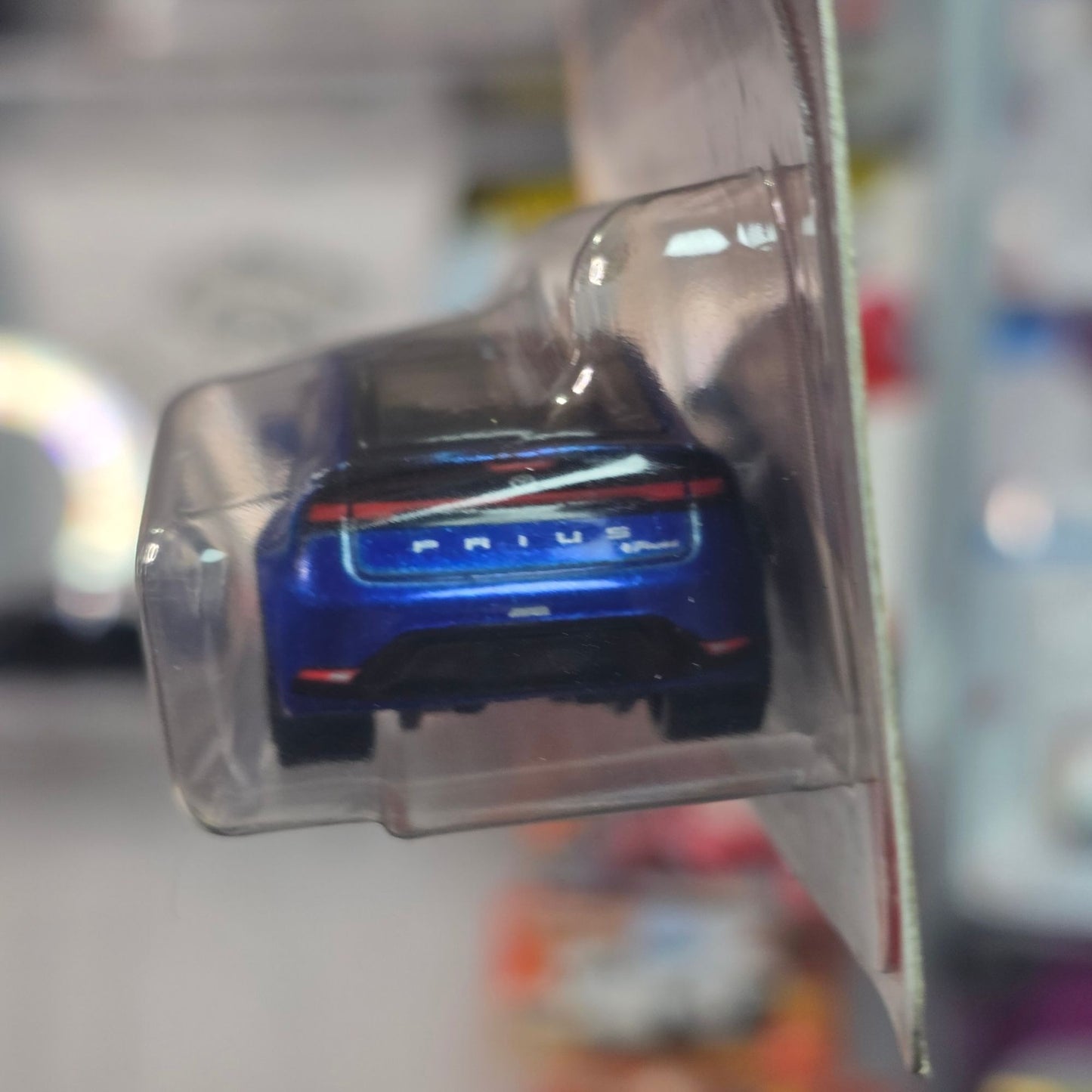 Matchbox Toyota Prius Prime 2023 Blue New On Card #41/125 MOC